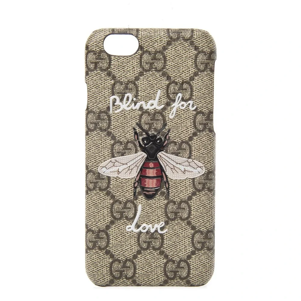 Gucci GG Supreme Monogram Bee iPhone 7 Case